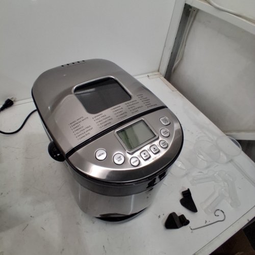 KITCHENARM 29-IN-1 SMART BREAD MAKER MACHINE WITH GLUTEN FREE SETTINGS - STAINLESS STEEL/BLACK (MODEL: KA8520) image 4