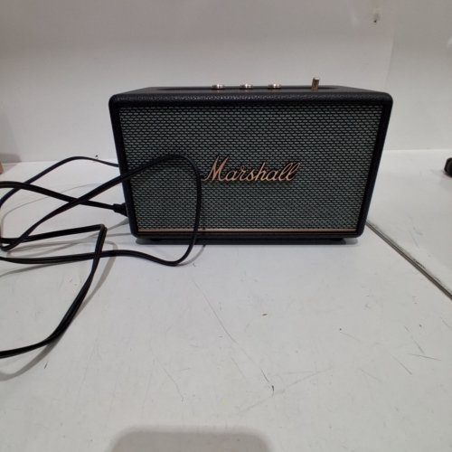 MARSHALL ACTON III BLUETOOTH HOME SPEAKER WITH BASS AND TREBLE CONTROLS - 3.5 MM AUX INPUT - BLACK / GREY / GOLD (MODEL: ACTION III) image 4