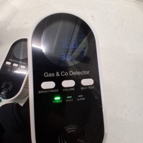 2PK 5-IN-1 KH ALERT PLUG IN CARBON MONOXIDE DETECTOR AND NATURAL GAS DETECTOR - WHITE (MODEL:KH168) image 2