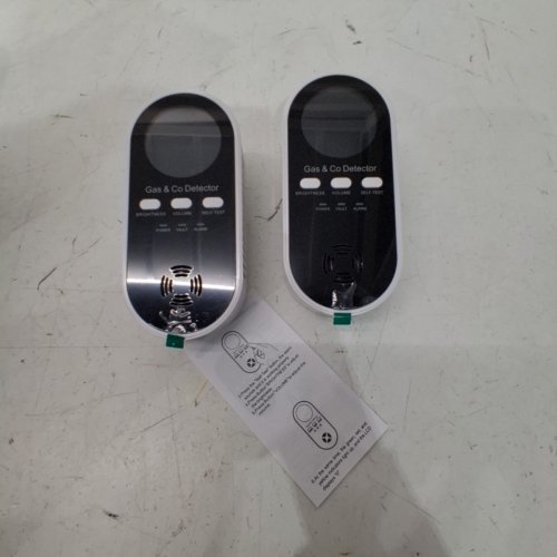 2PK 5-IN-1 KH ALERT PLUG IN CARBON MONOXIDE DETECTOR AND NATURAL GAS DETECTOR - WHITE (MODEL:KH168) image 3