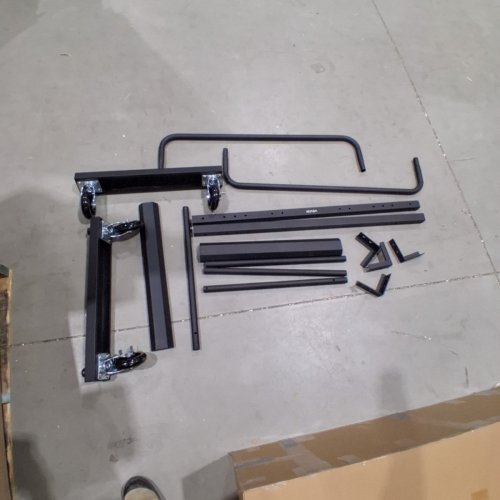LARGE CAPACITY ROLLING CART - BLACK image 2