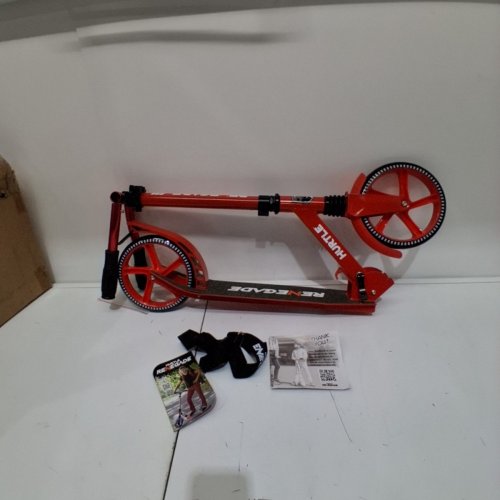 HURTLE RENEGADE LIGHTWEIGHT FOLDABLE TEEN AND ADULT KICK SCOOTER - UP TO 220LB - RED (MODEL: ‎HURTSRD.5) image 2