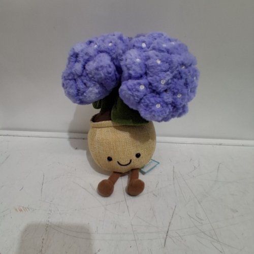 JELLYCAT AMUSEABLES HYDRANGEA - 8.3" - PURPLE, GREEN & BROWN image 2