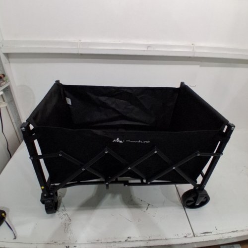 HIKENTURE FOLDING WAGON WITH ALL-TERRAIN WHEELS - 80 L - BLACK (MODEL: 1191-A) image 6