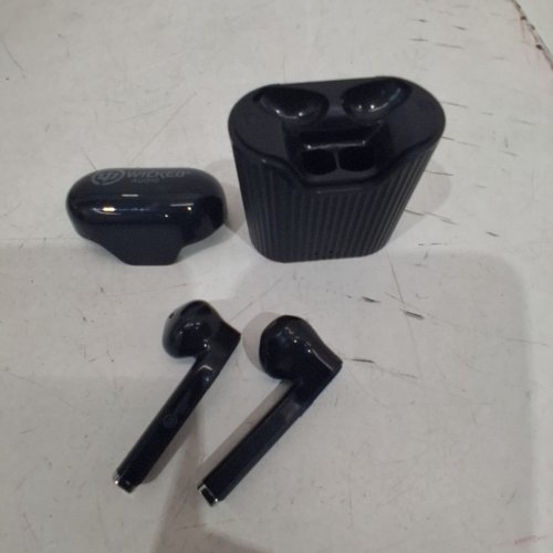 WICKED AUDIO DRIFTR TRUE WIRELESS HEADPHONES - BLUETOOTH - BLACK (MODEL : WI-TW2150-CA) image 4