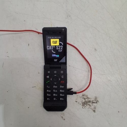 CAT S22 RUGGED WATER RESISTANT LTE FLIP PHONE - 16GB STORAGE - 2.8" TOUCHSCREEN - BLACK image 2