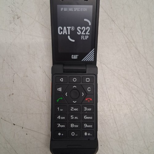 CAT S22 RUGGED WATER RESISTANT LTE FLIP PHONE - 16GB STORAGE - 2.8" TOUCHSCREEN - BLACK image 4