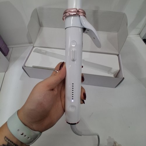 T3 CURLWRAP AUTOMATIC ROTATING CURLING IRON WITH LONGER BARREL - (MODEL:76681) image 2