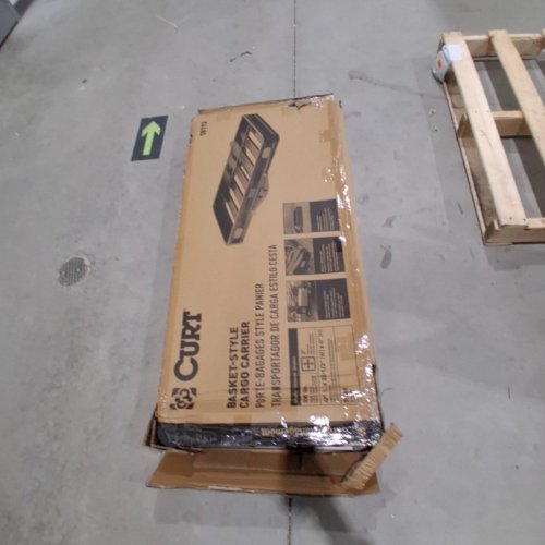 CURT ALUMINUM TRAILER HITCH CARGO CARRIER - 49" X 22", 500LBS MAX - BLACK - (MODEL: 18113) image 5