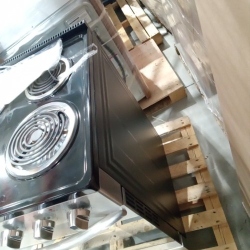 ELEMENT SLIDE-IN COIL STOVE RANGE WITH 4 BURNERS - 24" - 3.7 CU. FT - STAINLESS STEEL / BLACK (MODEL:EECR24MES-CA) image 5