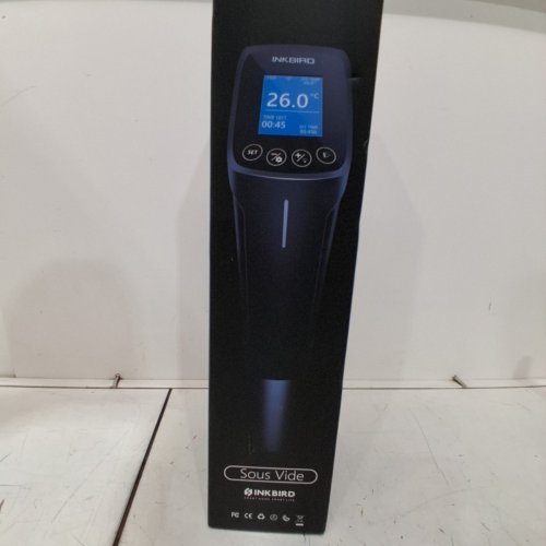 INKBIRD SOUS VIDE PRECISE DIGITAL THERMAL IMMERSION COOKER WITH WIFI COMPATIBILITY - 1000W - BLACK/STAINLESS STEEL (MODEL: ISV-100W) image 4