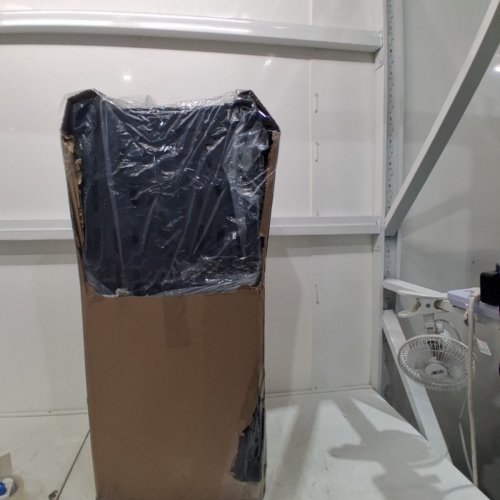 HEAVY DUTY 4-TIER PLASTIC UTILITY SHELF - 38" X 18" X 60" - BLACK image 7
