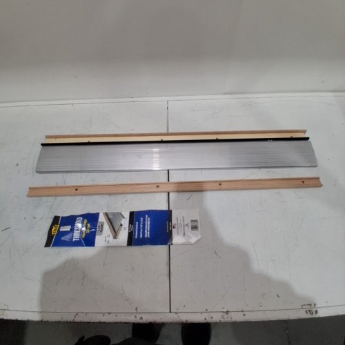 M-D BUILDING PRODUCTS ADJUSTABLE ALUMINUM AND HARDWOOD SILL INSWING - 1-1/8" X 5-5/8" - 36" (MODEL: TH394 78600) image 2