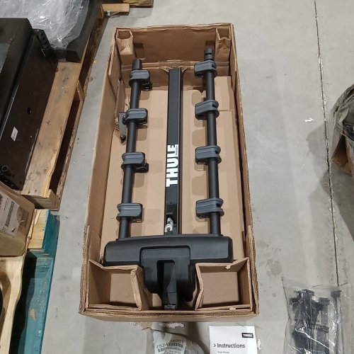 THULE RANGE 4-BIKE BICYCLE RACK, 42.1" X 35.6" - BLACK (MODEL: 9057) image 2