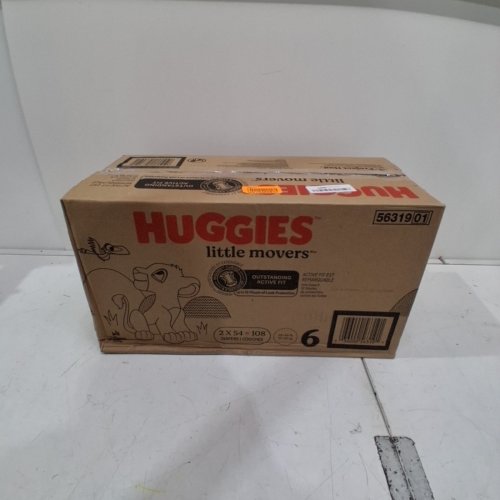 108PK HUGGIES® LITTLE MOVERS DIAPERS - SIZE 6 image 2