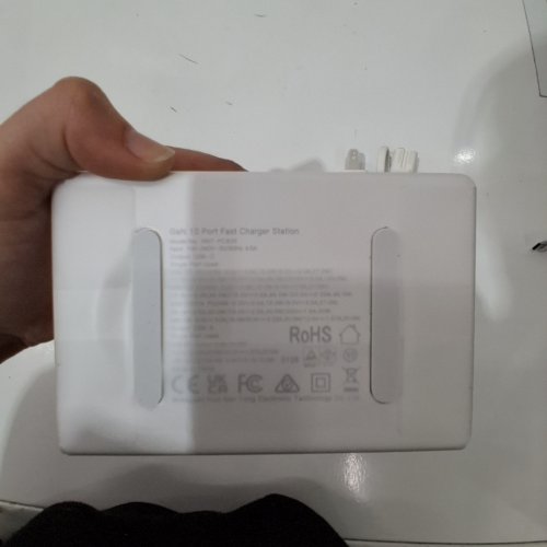 10-PORT USB-C/USB-A MULTIPORT CHARGING STATION - 180W - WHITE image 2