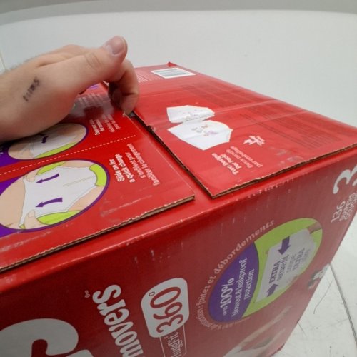 136PK HUGGIES LITTLE MOVERS BABY DIAPERS - SIZE 3 image 3