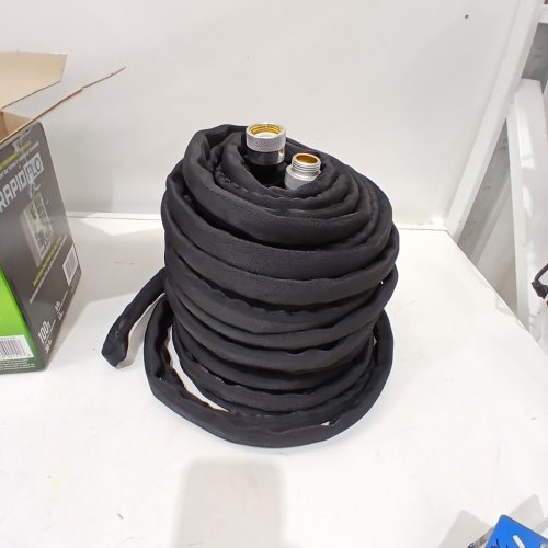RAPID FLO COMPACT KINK RESISTANT GARDEN HOSE - 100FT - BLACK (MODEL: 1845730) image 2
