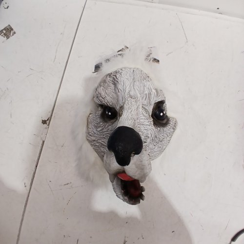 WAY TO CELEBRATE ADULT UNISEX llama MASK - OSFM - WHITE image 2