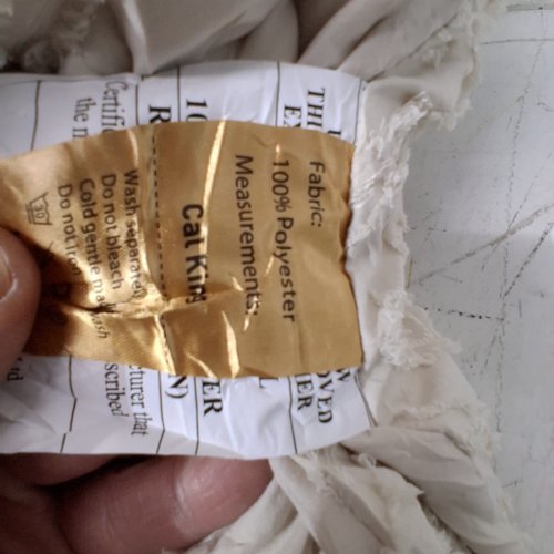 COMFORTER - CAL KING - IVORY image 2