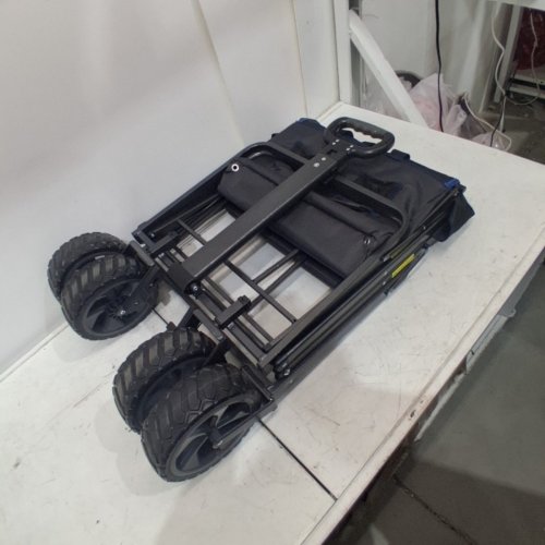MAC SPORT XL COLLAPSIBLE FOLDING UTILITY WAGON - 350LBS MAX - BLACK/BLUE (MODEL: 1654593) image 5