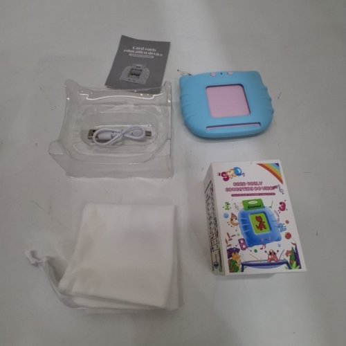TIMINGSXD FLASH CARD LEARNING TOY WITH 112 CARDS - BLUE (MODEL: CA001-BLUE) image 3