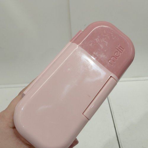 MELII SNACK & DIP CONTAINER - 10 OZ - PINK/CLEAR (MODEL: 60092) image 4