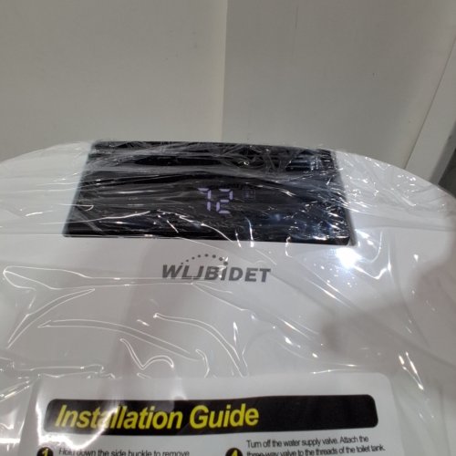 WLJBIDET BIDET TOILET SEAT - WHITE (MODEL: WU-080KL) image 2