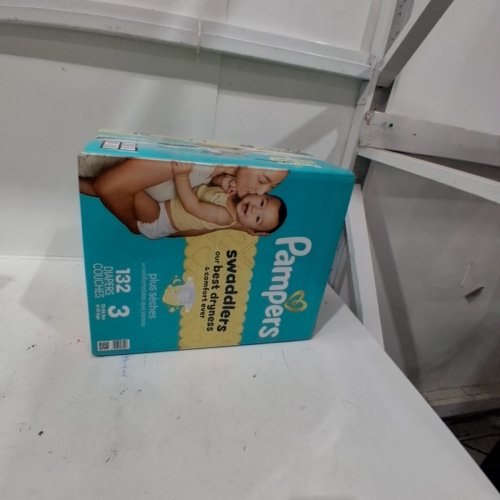 125PK PAMPERS SWADDLERS BEST DRYNESS DISPOSABLE DIAPERS - SIZE 3 - (16-28LBS) image 4