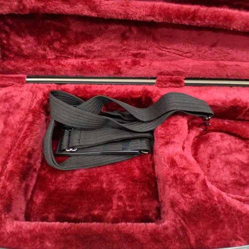 CROSSROCK OBLONG CASE FITS 4/4 FULL-SIZE VIOLIN WITH 2 BOW HOLDERS, SECURITY LOCK, AND DETACHABLE STRAPS- CHAMPAGNE image 3