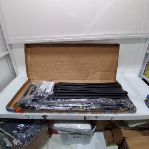 ZINUS 14" MODERN METAL BED FRAME WITH STEEL SLAT SUPPORT AND UNDERBED STORAGE SPACE- QUEEN - BLACK (MODEL: OLB-SMPB-14QS) image 2