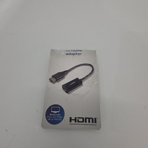 PHILIPS DISPLAYPORT TO HDMI ADAPTER - 1080P FHD, 4K UHD - BLACK (MODEL: SWV9200G/27) image 3
