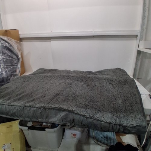 EHEYCIGA DOG BED - XXL (50" X 36") - DARK GREY image 2