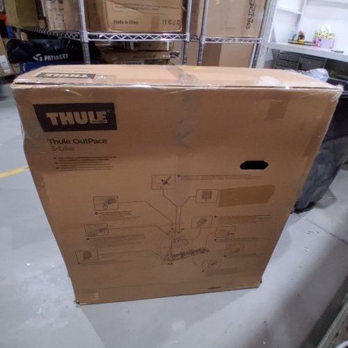THULE OUTPACE COMPACT FOLDABLE LIGHTWEIGHT 3 BIKE HITCH RACK FOR MOST BIKES - BLACK image 4