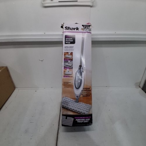 SHARK PRO STEAM POCKET MOP - WHITE/GREY (MODEL: S3601C) image 5