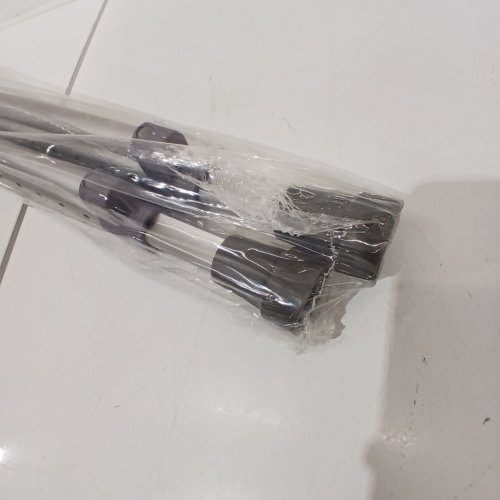 2PK MEDLINE GUARDIAN STANDARD ALUMINUM ADJUSTABLE CRUTCHES - 5.2FT-5.10FT - GREY (MODEL: MDSV80535) image 3