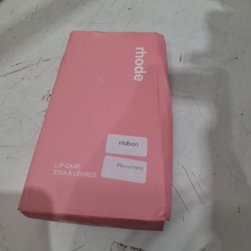 RHODE LIP CASE FOR IPHONE 15- RIBBON PINK image 4