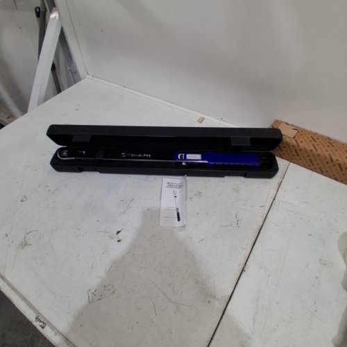 MICHAELPRO DURABLE DRIVE CLICK WHEEL TORQUE WRENCH - 1/2" - BLUE/CHROME - (MODEL: MP001220) image 2