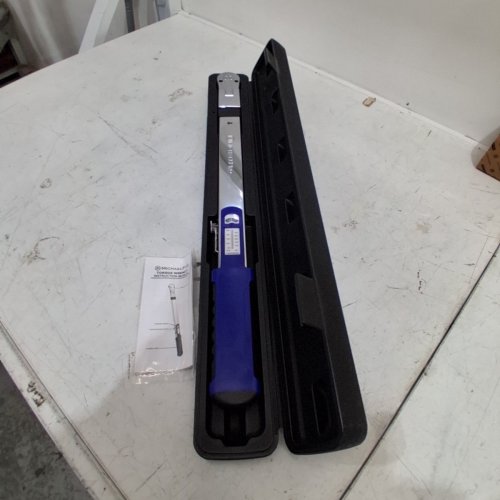 MICHAELPRO DURABLE DRIVE CLICK WHEEL TORQUE WRENCH - 1/2" - BLUE/CHROME - (MODEL: MP001220) image 4