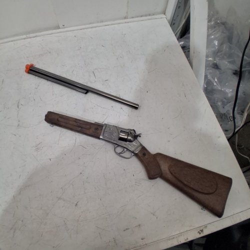 PARRIS TOYS TOY GUN DUCK RIFLE FOR KIDS - 12 SHOT - BROWN (MODEL: 4732B.) image 5