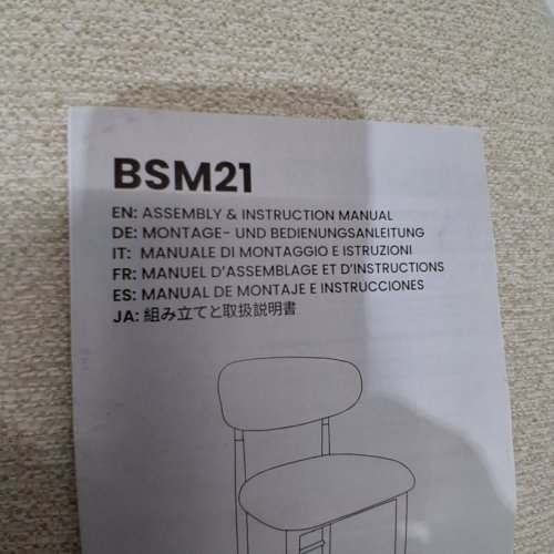 2PK MALOL MID CENTURY MODERN COUNTER HEIGHT BAR STOOLS - BEIGE (MODEL: BSM21) image 2