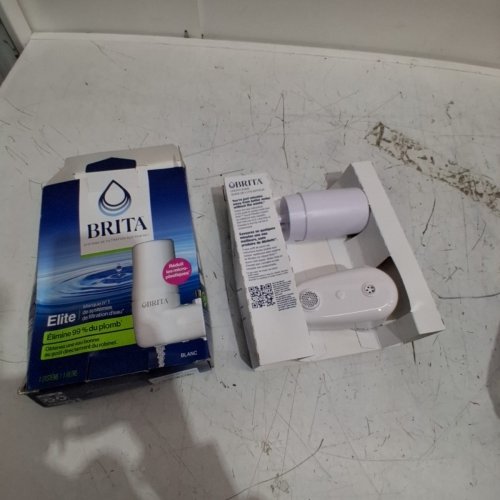 BRITA ELITE TAP WATER FILTER SYSTEM WITH FILTER CHANGE REMINDER - WHITE image 2