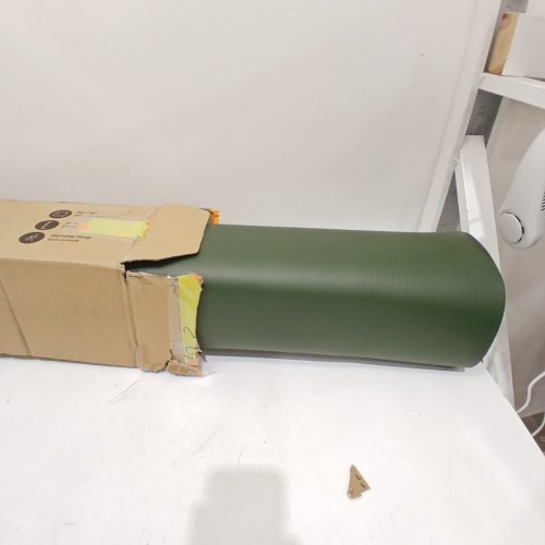 RETROSPEC SOLANA HIGH-QUALITY YOGA MAT - 72" X 24" - DARK GREEN image 2
