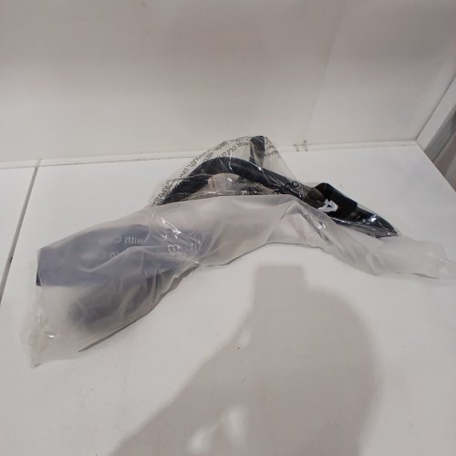 BATHROOM STAINLESS STEEL L-SHAPED SHOWER GRAB BAR & BALANCE BAR - 16" X 16" - BLACK image 4