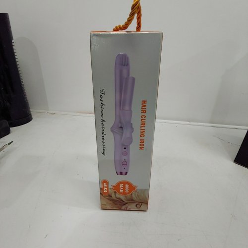GENERIC HAIR CURLING IRON HOT CURLER WITH 3-TEMPERATURE AND SAFETY LOCK - BLACK (MODEL: AE-520-22) image 4
