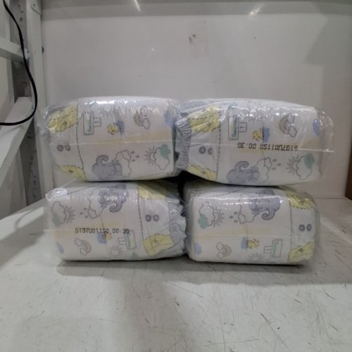 160PK PAMPERS SWADDLERS DISPOSABLE BABY DIAPERS - SIZE 1 (8-14LB) image 2