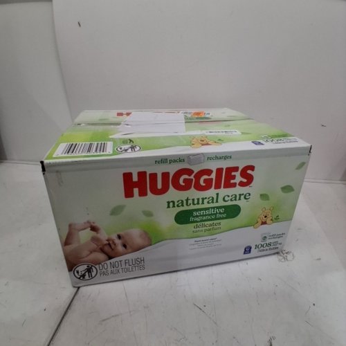 1008PK HUGGIES NATURAL CARE SENSITIVE SKIN BABY WIPES - WHITE (MODEL: 5039402) image 3