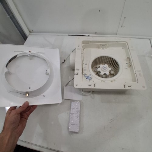 VIVOHOME AUTOFLOW BATHROOM EXHAUST FAN WITH HUMIDITY SENSOR - 10.2" CEILING OPENING - WHITE (MODEL: VHA1797-N2) image 3