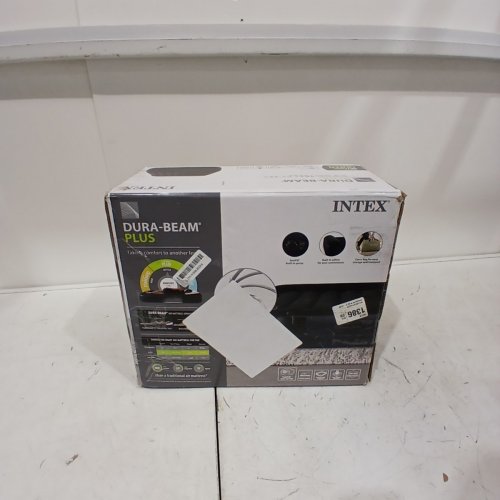 INTEX DURA-BEAM PLUS PILLOW REST AIR MATTRESS WITH BUILT-IN PUMP - QUEEN 16-1/2" - BLACK image 5