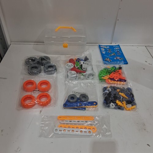 167PC BUILDING CONSTRUCTION BLOCK PUZZLE SET, 10-IN-1 STEM TOY (MODEL: J-7748) image 3
